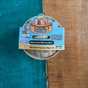 Mini Metallic Mystery Squishy Bun Fidget Toy